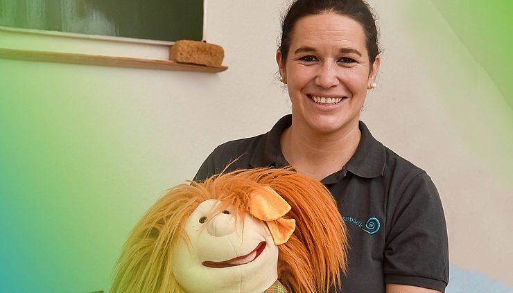Logopädin Stefanie Munoz
