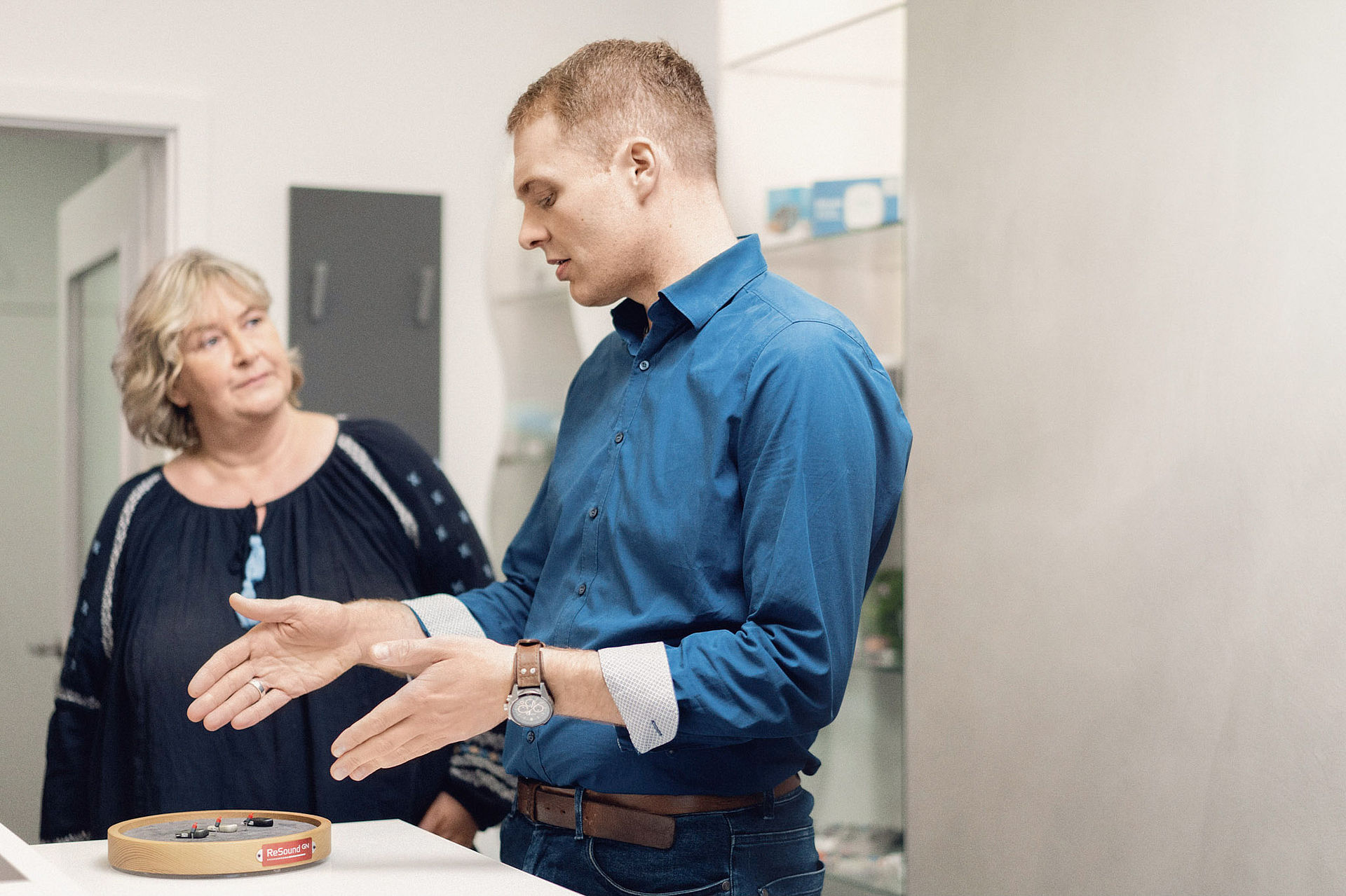 Richard Gärtner von Hörakustik Veit ist Abrechnungskunde bei Optica.