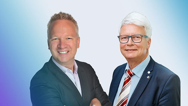 Dr. Jochen Pfänder und Thomas Münch