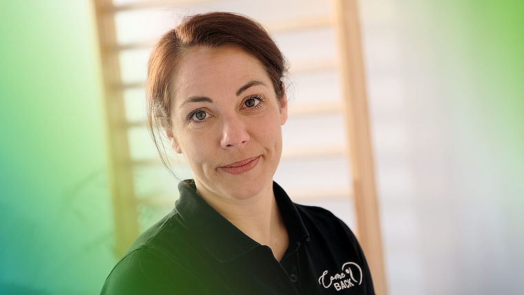 Physiotherapeutin Jeanette Weigert