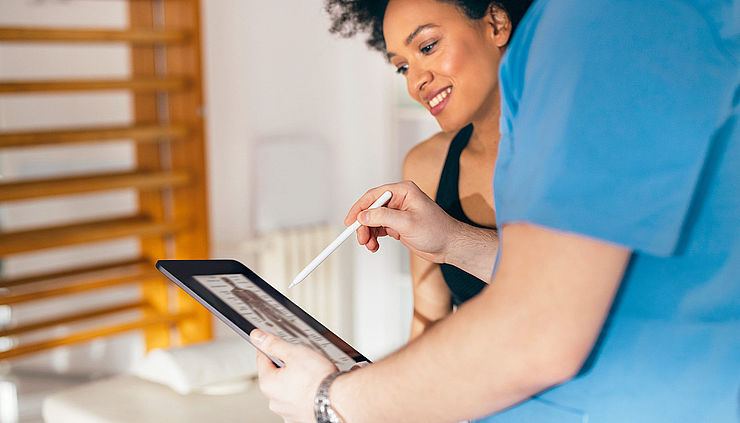 Digitale Befundung in der Physiotherapie